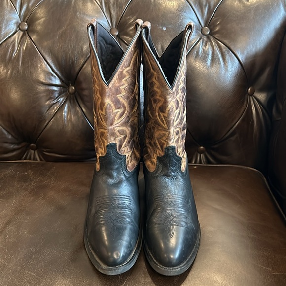 Laredo men’s cowboy boots size 9 - Picture 3 of 5